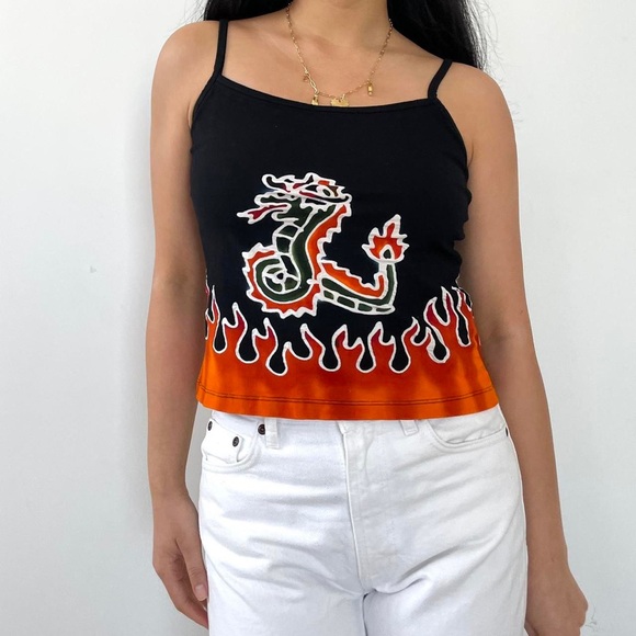 Designs by Naomi Black Dragon Cami - Small/Medium - Picture 3 of 5